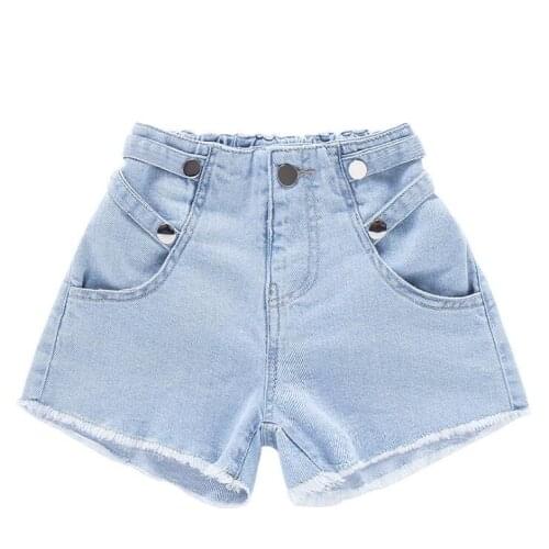 2020 new wholesale girls denim shorts summer fashion girls shorts 4-9 t F294