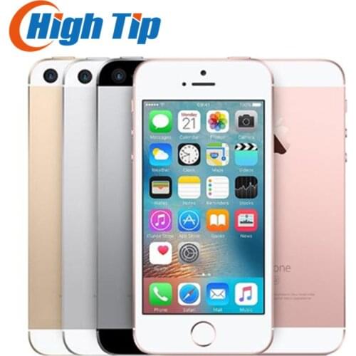 Original Unlocked Apple iPhone SE 4G LTE Mobile Phone iOS 4.0"12.0MP Touch ID Chip Dual Core A9 2G RAM 16/64GB ROM Smartphone