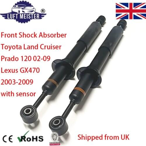 2pcs Luft Meister Front Shock Absorber for Toyota Land Cruiser Prado 120 Car Part 4851069195 4851069415 4851069495 4851060121