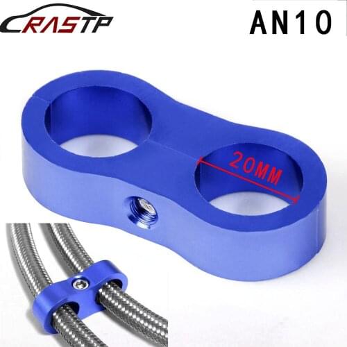 RASTP-20mm Billet AN10 Fuel Hose Separator Fittings Adapter RS-HR013-AN10