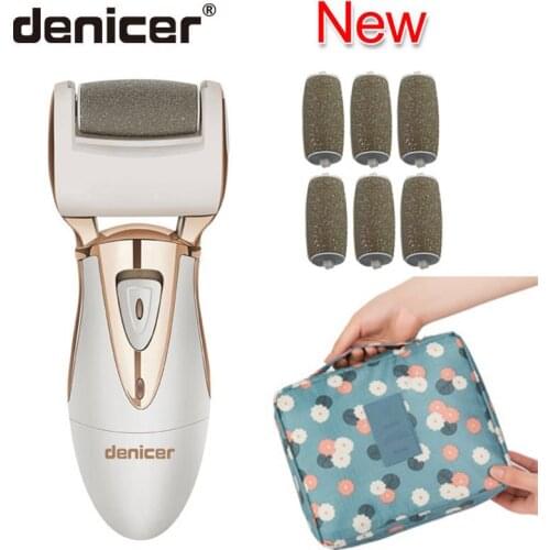 Rechargeable Foot File 2020 Upgrade Powerful Foot Care Tool Remove Callus Corn Better Foot Care Waterproof File+ Travel Bag