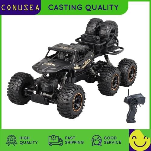 1:12 6WD RC Car 2.4G Radio Controlled Car Electric Cars Alloy Rc Crawler Drift Racing Truck Off Road Toys for Boy Children Kids
