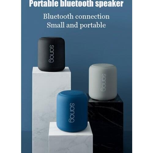 Sanag X6s Fashion Colorful Portable Bluetooth Speaker Subwoofer Outdoor Waterproof Hands-Free 5.0 Speaker Audio Radio Stereo
