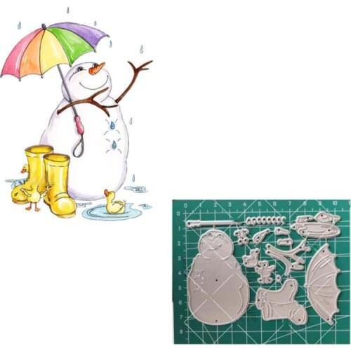 Santa Claus Cutting Dies Embossing Stencil Many Styles Christmas Die Cuts Stencil For DIY Crafts Scrapbook Album Paper Card