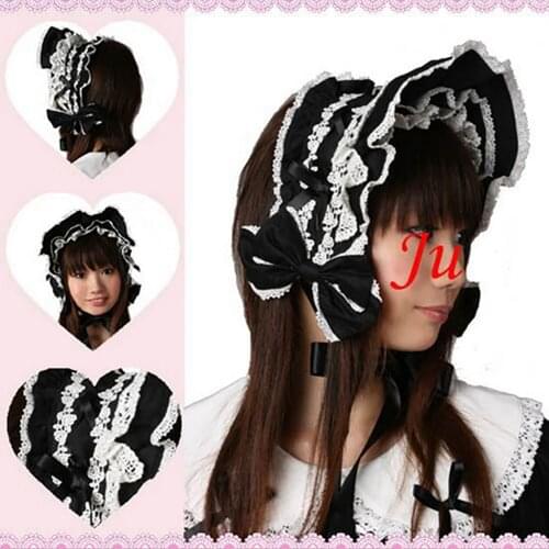 Sissy maid Lolita Sweet Headpiece Cosplay Costume Tailor-made[CK683]