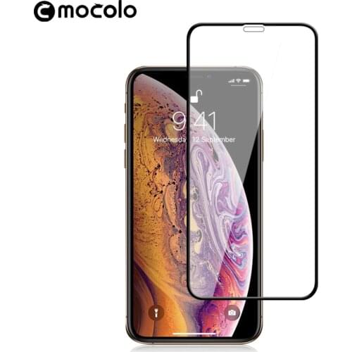 For iPhone XS Screen Protector Mocolo Full Cover HD Clear for iPhone XR 9H Film for iPhone XS MAX Tempered Screen Protector