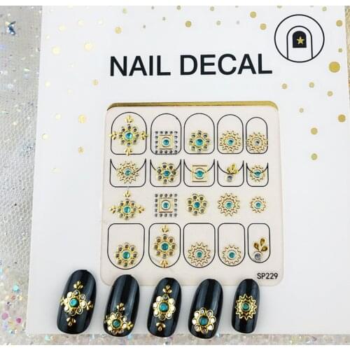 1pc Japanese Simple Plant Laser Nail Decal Sticker Applique Lace Flower Leaf Tree Slider Watermark Decoration DIY Manicures Wrap