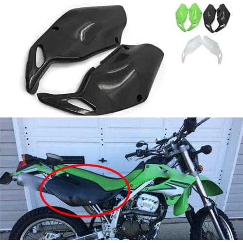 3 Color For Kawasaki KLX250 1993-2007 Rear Side Panel Fairing Body Cover Frame Case Guard KLX 250 2006 2005 2004 2003 2002 2001