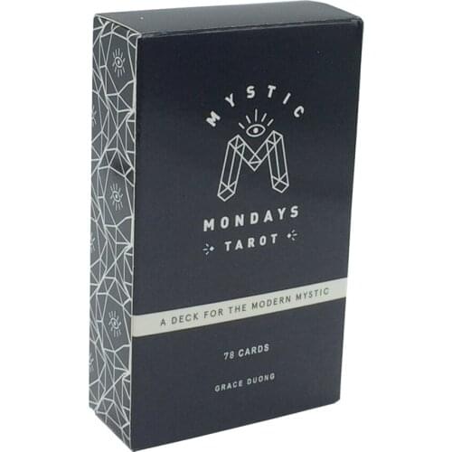 78 Cards Tarots Mystic Mondays Tarots Deck English Prophet Tarots Cards Guidance Divination Fate Board Game Party Card Game