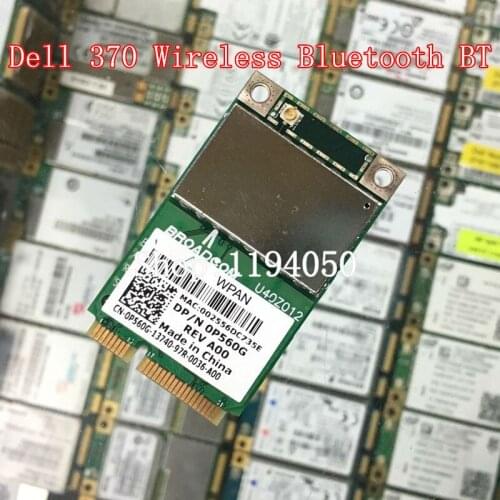 Dell Wireless 370 Bluetooth Module latitude E5400 E5500 E6400 M2400 M4400 M6400 BMC92046 BT