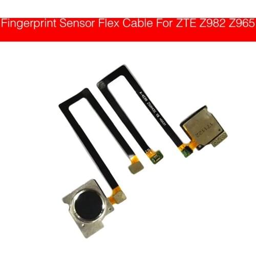 Home Button Sensor For ZTE Blade X Z965 Z Max Z982 Menu Key Fingerprint Recognition Flex Ribbon Cable Replacement Repair Parts