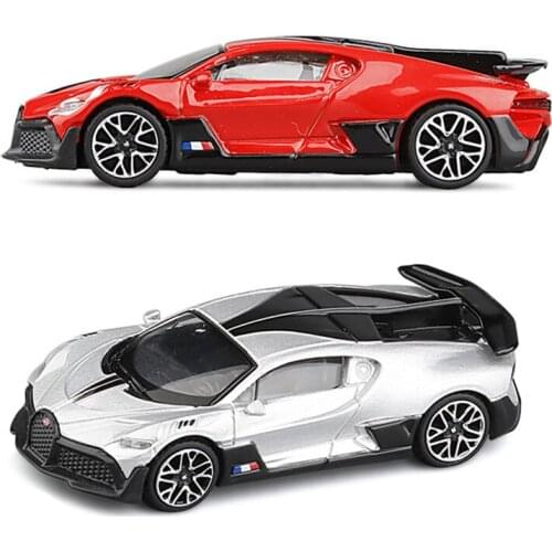Hot Sale 1/64 Bugatti Divo Diecast Alloy Model Toy Supercar Car Boy Girl Educational Collection Gifts V003
