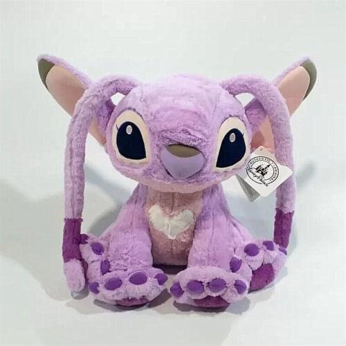 Disney Lilo & Stitch 624 Angel 32cm Stuffed Plush Toys Anime Plush Toys Birthday Gifts For Children Girls