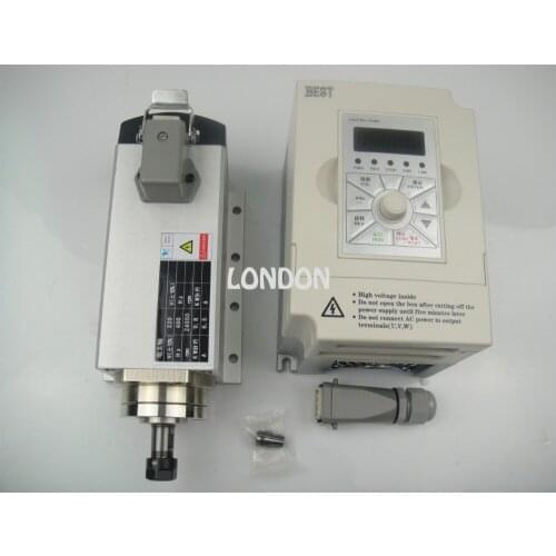 1.5KW inverter+CNC spindle kit ER11 800w air cooling spindle motor