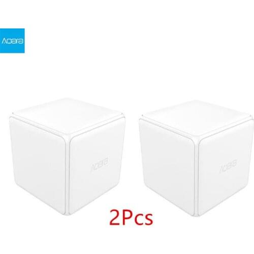Aqara Magic Cube Controller Zigbee Version Controlled By Six Actions For Smart Home Device Work With For Mijia Mi Home App