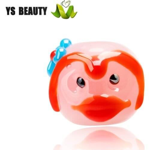 Doll smiling face glass beads Japanese bead string beads jewelry animation shape small beads hand-woven glass jewelry