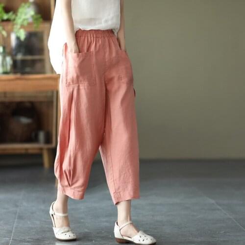 Women's Loose Pants Lava Tincto China