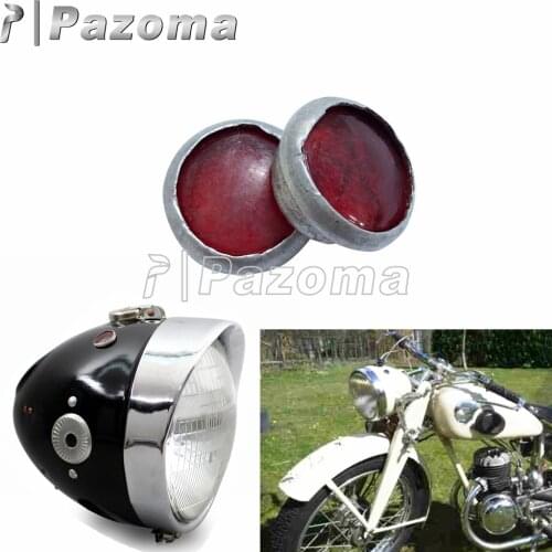 Motorcycle Headlamp Headlight Charge Light Lens For Zundapp DB DS DBK KS KS750 BMW MW M1 72 M1M M1S R12 75 51 61 66 R71 K750