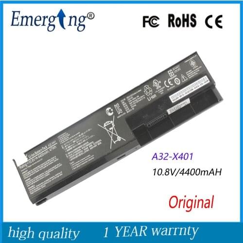 New Original 47Wh Laptop Battery for ASUS X301 X401 X501 X301A X401A X501A A31-X401 F301 F301A F301A1 F401 F501 A32-X401 S401A