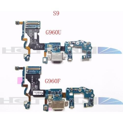 Original For Samsung Galaxy S9 G960F G960U charger charging connector usb dock port plug flex cable Ribbon