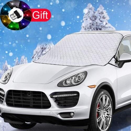 Car Windscreen Sunshade Cover Auto Parasol Magnetic Auto Car Window Screen Frost Ice Large Snow Dust Shade Protection Car Cover