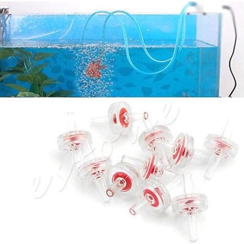 5Pcs Fish Tank Aquarium Water Air Pump Check Valve Aquarium Fish Tank Air Pump One Way Non-Return Valve