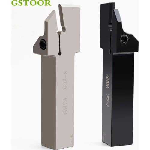 1PC GHDR2525-8 GHDL2525-8 Grooving Turning Tool Holder CNC Lathe Cutter Cutting Tool arbor For MGMN Carbide Inserts