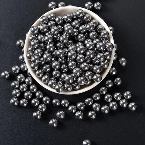 100pcs 9mm Steel Balls Pocket Shot Outdoor Hunting Slingshot Pinball Stainless Ammo Steel Balls Shooting Accessories