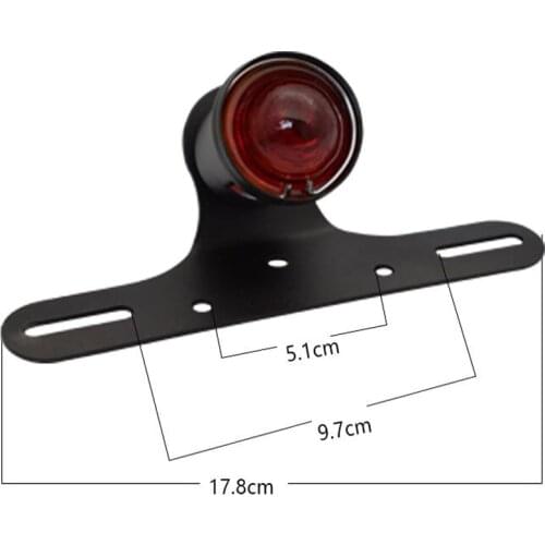 12v Motorcycle Tail Lamp Rear Brake Stop Light Decoration Universal Type