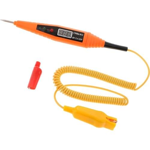 2.5-32V DC LCD Digital Voltage Detector Continuity Tester Pen