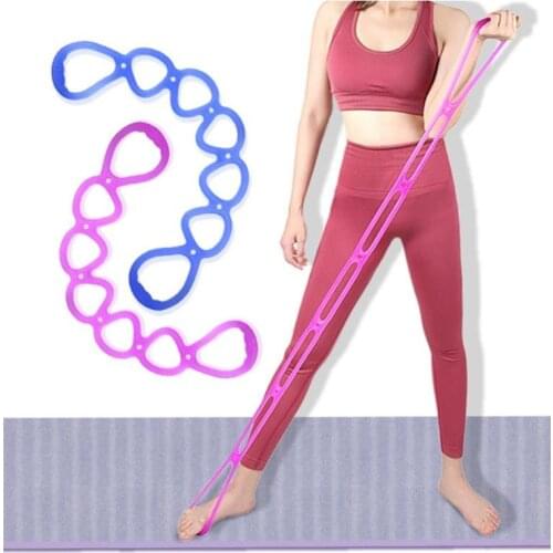 2021 Figure 8 Rally Device Figure Eight Open Shoulder Yoga Rally Belt Reusable Fitness Rally Rope Sports Equipment