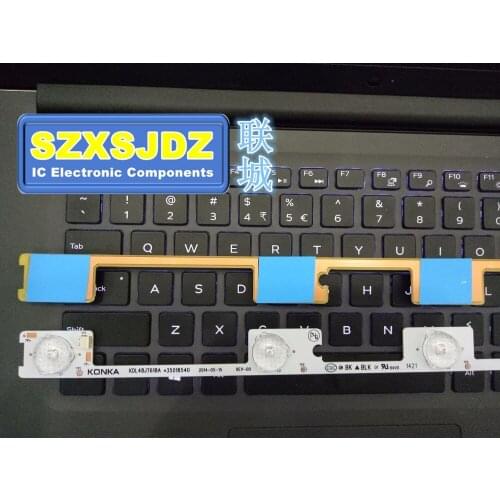 50 pieces / lot original new LED backlight bar strip for KONKA KDL48JT618A KDL48JT618U 35018539 35018540 6 LED (6V) 442mm