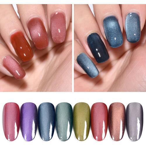 Rolabling 5ml Meteorite Wide Cat Eye Nail Gel Polish UV Gel Lacquer Nail Polish Nail Art Soak off Varnish Lacquer nails Glue