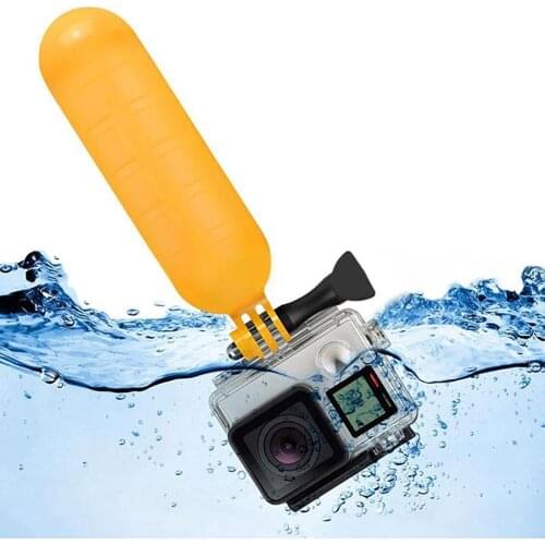 Go Pro Accessories Yellow Floating Grip Monopod Handle Tripod For Gopro Hero 7 6 5 for Xiaomi for Yi 4k For DJI Osmo N257