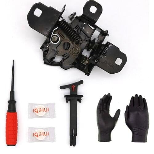 Car Bonnet Auto Hood Latch Lock Kit Durable Replacement Cover Engine Release Rod Handle Vehicle Direct Fit Pull For New Beetle