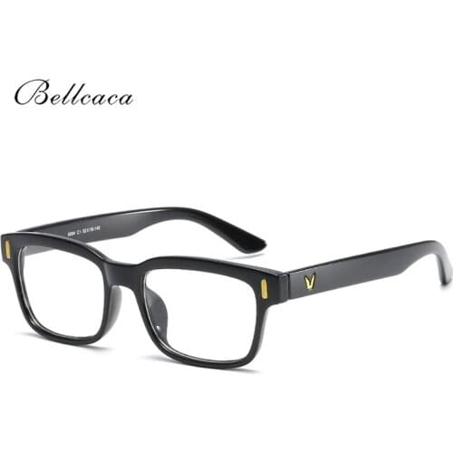 Bellcaca Spectacle Frame Women Men Eyeglasses Computer Optical Prescription Glasses Frame For Female Clear Lens Eyewear BC653
