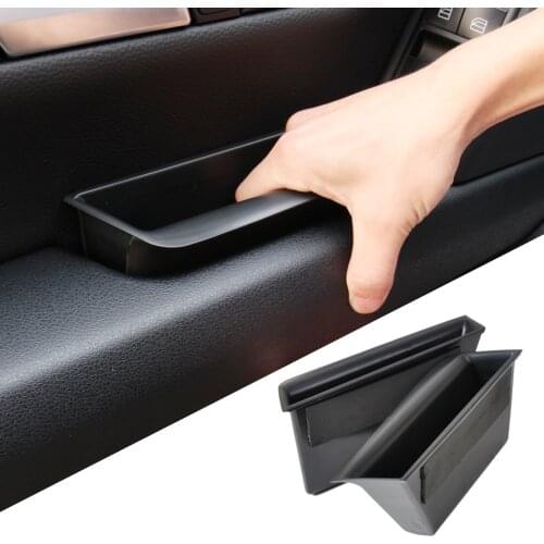 CITALL Front Door Armrest Storage Box Container Phone Holder For Mercedes Benz C Class W204 2008 2009 2010 2011 2012 2013