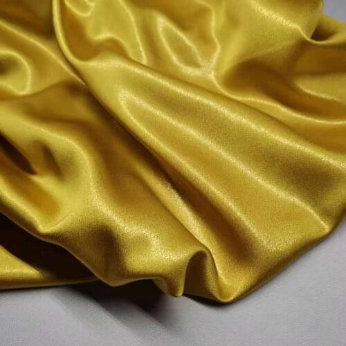 Stretchy Shiny Cosplay Stage Dancing Dress Chiffon Sparkling Sewing Bronzing Wedding Costume DIY