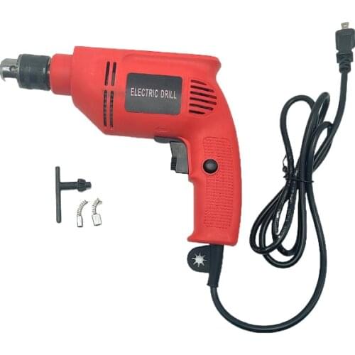 Electric tools, 110V 220V impact electric drill, hand electric drill with wire, small and light perforation rate rotary drill
