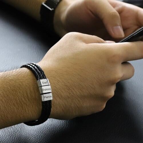 FLYANGEL Engraved Bracelets
