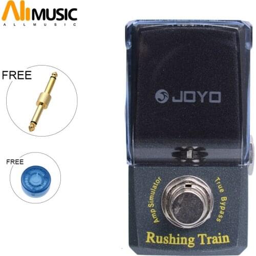 Joyo JF-306 Rush Train Amp Simulator Effect guitar pedal VOX Style Ironman Mini Series with pedal connector
