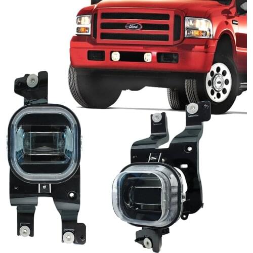 Fog Light Assembly For 2008-2010 Ford F-250/F-350/F-450/ Super Duty Fog Lights Bumper Lamp Set