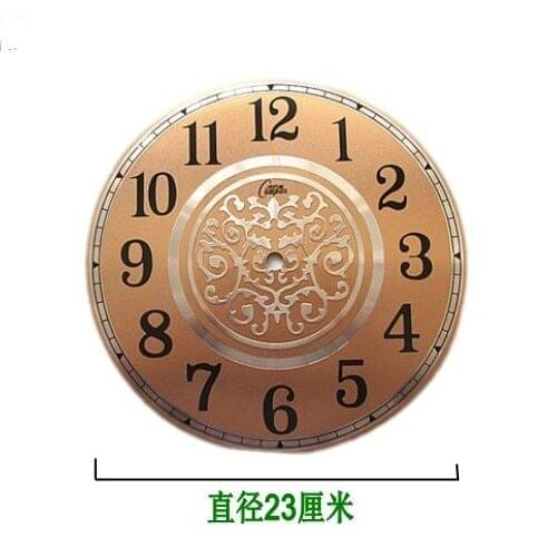 Accessories Digital Clock Panel Spare Parts Tools Timepiece Clock Kit Wall Golden Numeral Metal Kit Mecanismo Reloj Watch EH50CL