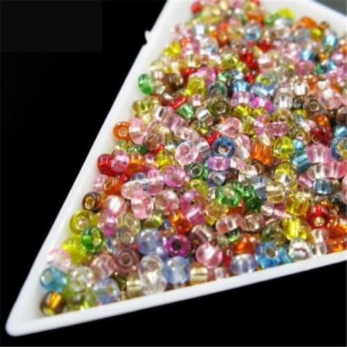 1500pcs/Set 2mm 9 Colors DIY Beads Round Faceted Crystal Czech Seed Glass Spacer Beads For Jewelry Handmade DIY Craft DropShip