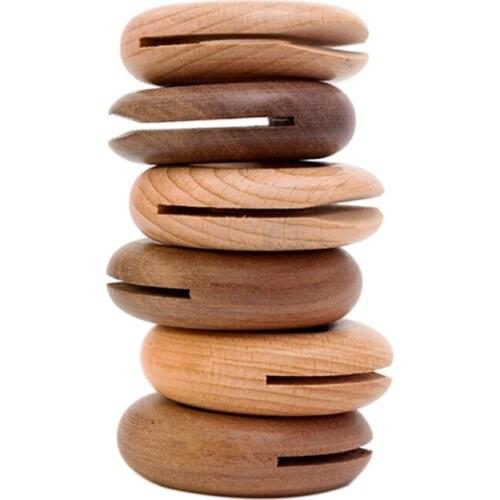 Hot Nordic INS Wooden Donut Bag Clips Food Seal Clip Kitchen Snack Fresh Food Sealing Clip Home Kitchen Storage Accessorie