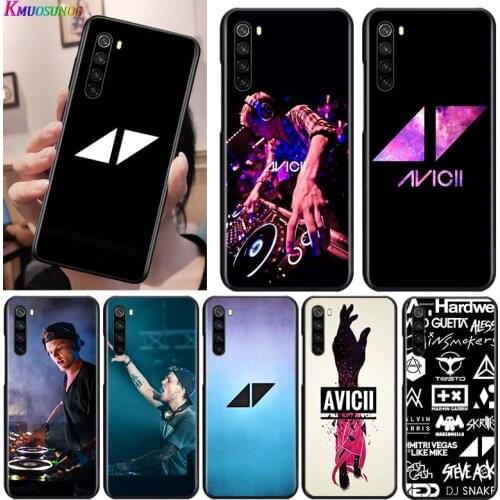 DJ Avicii Tim Bergling R.I.P for OPPO Reno 2 Z 2Z 2F 3 4 5 Pro 5G 4Z 4SE 5F ACE F7 A5 A9 2020 Black Phone Case Soft Cover Shell