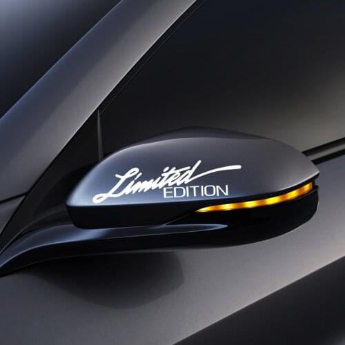 Car Sticker LIMITED EDITION Sticker Decals for Nissan Note Micra K12 Qashqai J10 J11 Juke Teana Leaf Kicks Terrano X-Trail