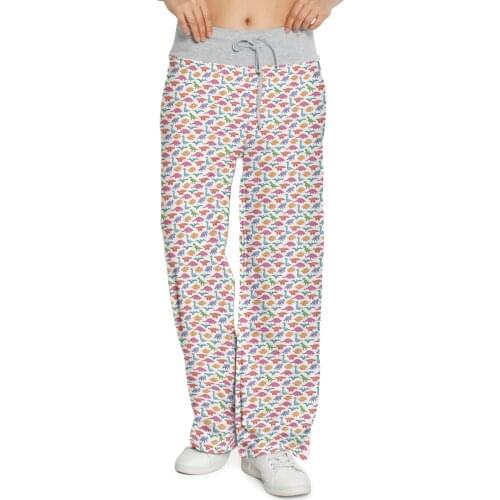 Women's Wide Trousers Orange Venue China