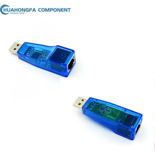 5PCs/ USB Network Card Converter Host Laptop External Wired Network Card USB to RJ45 Network Cable Interface Head