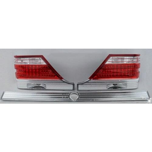 RQXR Led tail light brake lamp reverse lights turn signal assembly for Mercedes-Benz W140 S320 S500 S600